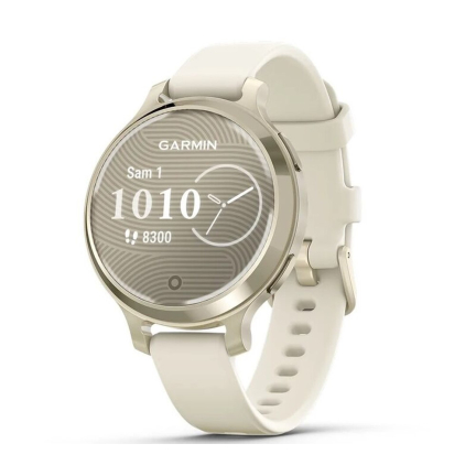 Garmin Lily 2 38 mm Cream Gold / Coconut Silicone Band