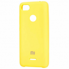 Чехол-накладка Xiaomi Redmi 6 Silicone Cover Yellow