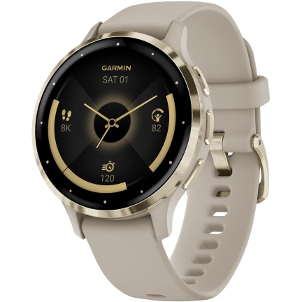 Купить Garmin Venu 3S 41mm Soft Gold French Gray (010-02785-02) Garmin Venu 3S 41mm Soft Gold French Gray (010-02785-02)