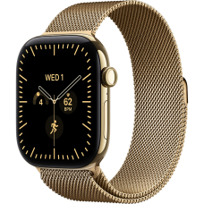 Купить Apple Watch 12 42mm Radiant Gold Titanium / Milanese Loop Apple Watch 12 42mm Radiant Gold Titanium / Milanese Loop