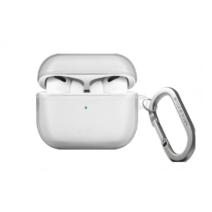 Чехол AirPods Pro 2 Uniq Lino Silicone Case Carabin Clear Clear (Прозрачный)