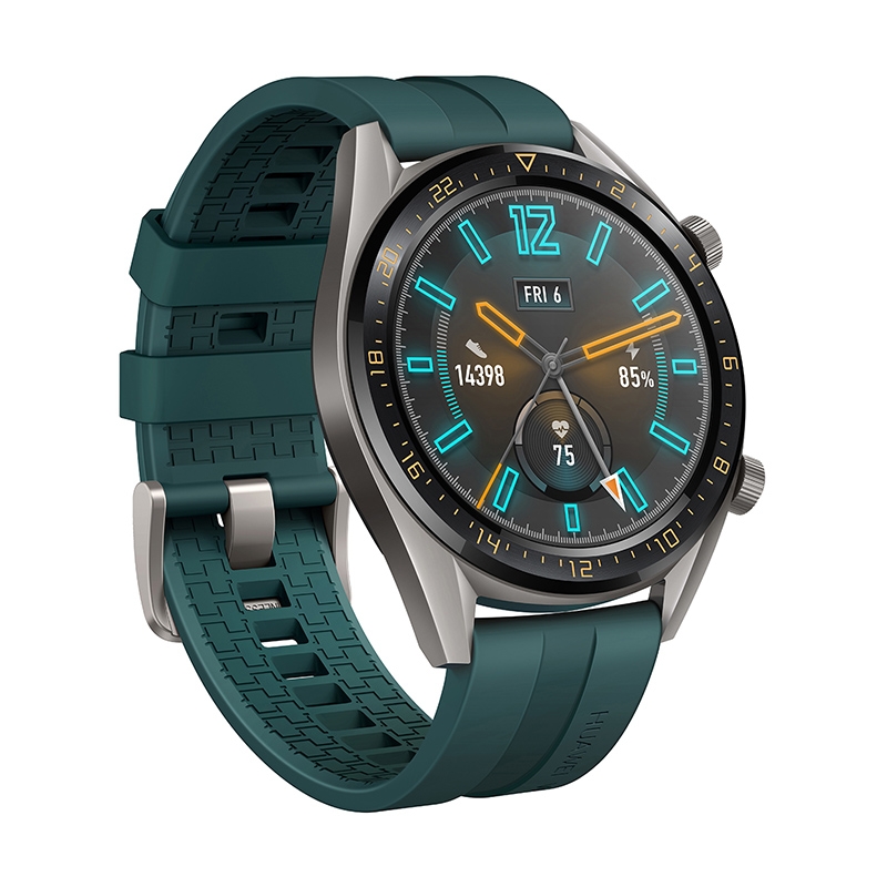 Smartwatch huawei watch gt active dark green on sale