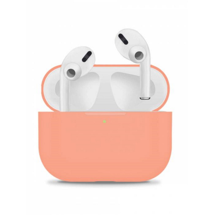 Чехол AirPods Pro Silicone Case Papaya Orange (Оранжевый)