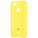 Купить Чехол-накладка Xiaomi Redmi 6 Silicone Cover Yellow Чехол-накладка Xiaomi Redmi 6 Silicone Cover Yellow