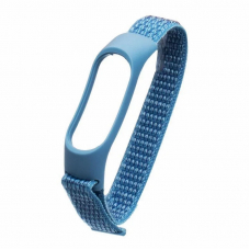 Ремешок для Mi Band 4 Nylon Loop Blue/Grey