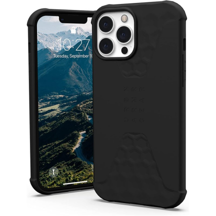 Чехол iPhone 13 Pro Max UAG Standard iSSUE Black Black (Черный)