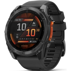 Garmin Fenix 8 AMOLED 51mm Slate Gray DLC Titanium Black  (010-02905-00)
