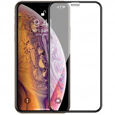 Защитное стекло 3D для iPhone XS Max/11 Pro Max Черное (Тех.Упаковка)