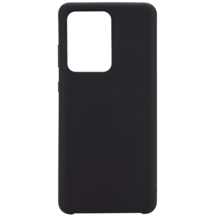 Чехол Galaxy S20 Ultra Silicone Cover Black Black (Черный)