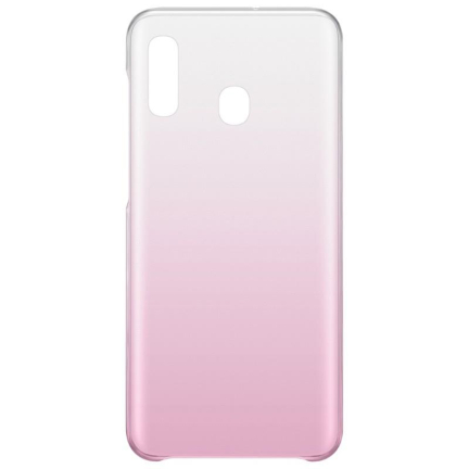 Чехол Galaxy A30 Gradation Cover Pink Pink (Розовый)