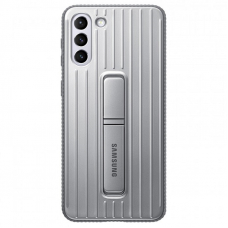 Чехол-накладка Galaxy S21 Plus Protective Standing Cover Silver